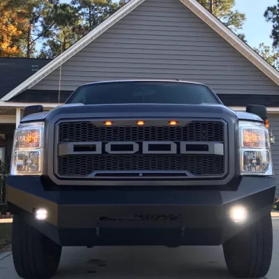 FORD F250-350 2011-2016 with CLASSIC FRONT W.I.Y.KIT STANDARD installed