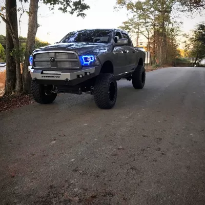 DODGE 1500 2009-2012 with CLASSIC FRONT Weld It Yourself STANDARD installed