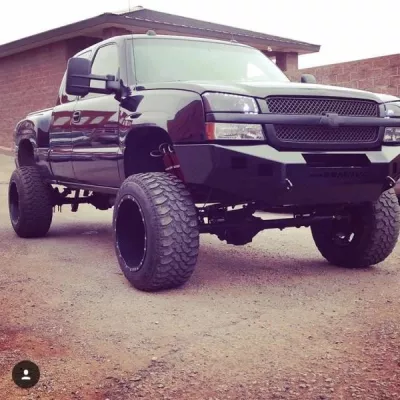 CHEVY 1500 2003-2007 with CLASSIC FRONT Weld It Yourself STANDARD installed