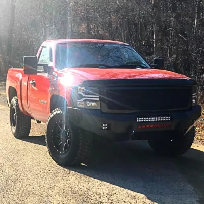 CHEVY 1500 2007.5-2013 with CLASSIC FRONT Weld It Yourself STANDARD installed