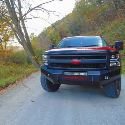 CHEVY 1500 2007.5-2013 with CLASSIC FRONT Weld It Yourself STANDARD installed