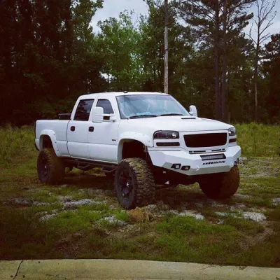 GMC 2500-3500HD 2003-2007 with CLASSIC FRONT W.I.Y.KIT STANDARD installed