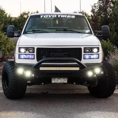 GMC 2500-3500HD 1988-1998 with CLASSIC FRONT W.I.Y.KIT STANDARD installed