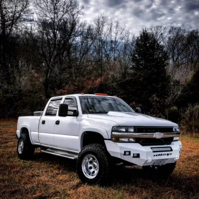CHEVY 2500-3500HD 1999-2002 with CLASSIC FRONT Weld It Yourself STANDARD installed