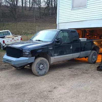 FORD F250-350 1999-2004 with CLASSIC FRONT W.I.Y.KIT STANDARD installed