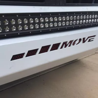 GMC 2500-3500HD 2003-2007 with CLASSIC FRONT Weld It Yourself STANDARD installed