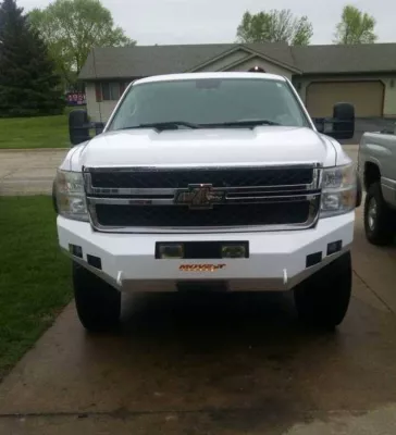 CHEVY 2500-3500HD 2011-2014 with CLASSIC FRONT Weld It Yourself STANDARD installed