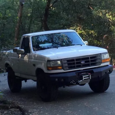 FORD F150 1992-1996 with CLASSIC FRONT Weld It Yourself Offroad installed
