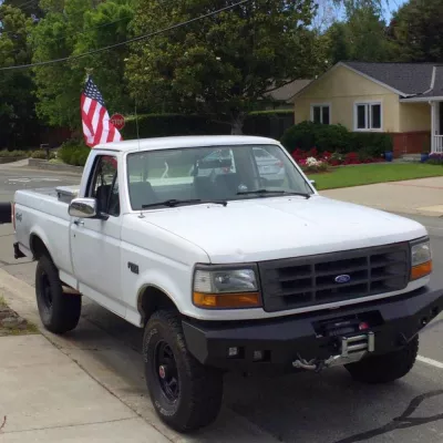 FORD F150 1992-1996 with CLASSIC FRONT Weld It Yourself Offroad installed