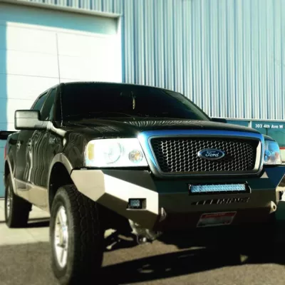 FORD F150 2004-2008 with CLASSIC FRONT Weld It Yourself STANDARD installed