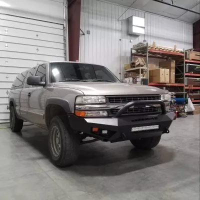 CHEVY 1500 1999-2002 with PRECISION FRONT Weld It Yourself STANDARD installed