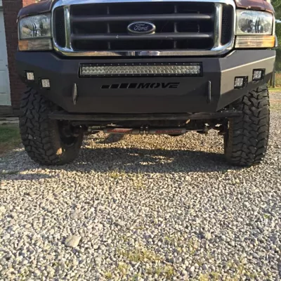 FORD F250-350 1999-2004 with CLASSIC FRONT W.I.Y.KIT STANDARD installed