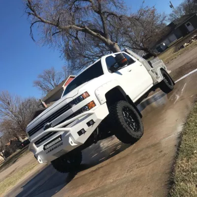 CHEVY 2500-3500HD 2015-2019 with CLASSIC FRONT Weld It Yourself STANDARD installed