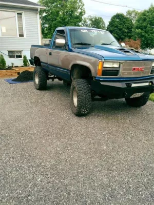 GMC 1500 1988-1998 with CLASSIC FRONT W.I.Y.KIT STANDARD installed