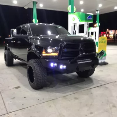 DODGE 2500-3500 2010-2018 with CLASSIC FRONT Weld It Yourself STANDARD installed