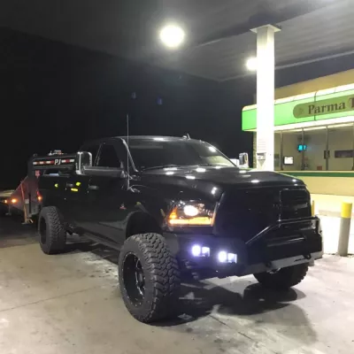 DODGE 2500-3500 2010-2018 with CLASSIC FRONT Weld It Yourself STANDARD installed