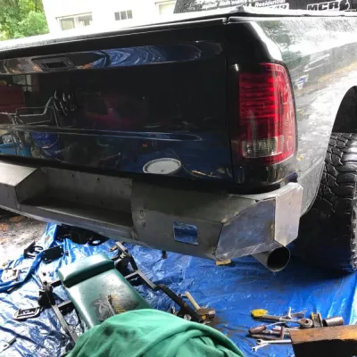 DODGE 2500-3500 2010-2018 with CLASSIC REAR Weld It Yourself STANDARD installed