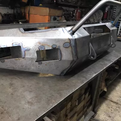DODGE 2500-3500 2010-2018 with CLASSIC FRONT Weld It Yourself STANDARD installed