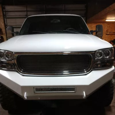 GMC 2500-3500HD 1999-2002 with CLASSIC FRONT Weld It Yourself STANDARD installed