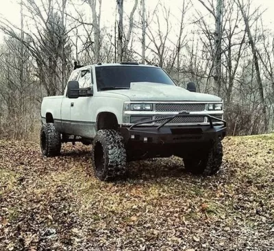 CHEVY 1500 1988-1998 with CLASSIC FRONT Weld It Yourself STANDARD installed
