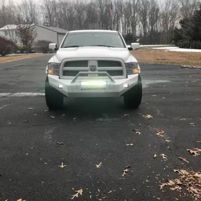 DODGE 1500 2009-2012 with CLASSIC FRONT Weld It Yourself STANDARD installed