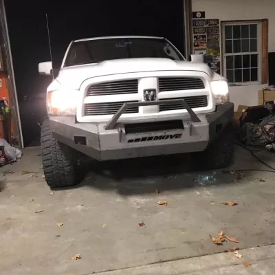 DODGE 1500 2009-2012 with CLASSIC FRONT Weld It Yourself STANDARD installed