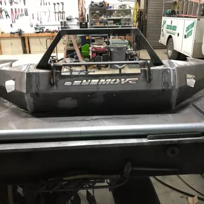 DODGE 1500 2009-2012 with CLASSIC FRONT Weld It Yourself STANDARD installed