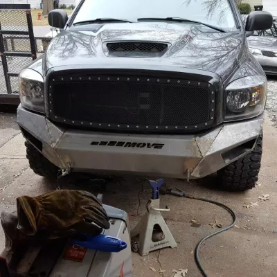 DODGE 1500 2006-2008 with PRECISION FRONT W.I.Y.KIT STANDARD installed