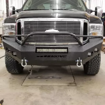 FORD F250-350 2005-2007 with CLASSIC FRONT Weld It Yourself STANDARD installed