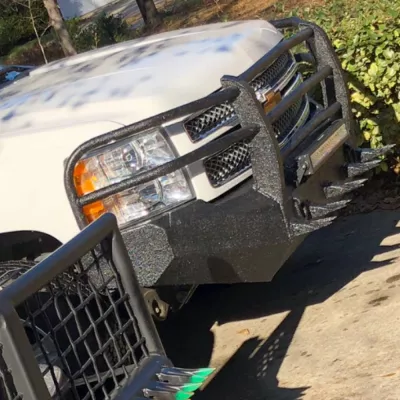 CHEVY 1500 2007.5-2013 with CLASSIC FRONT Weld It Yourself STANDARD installed