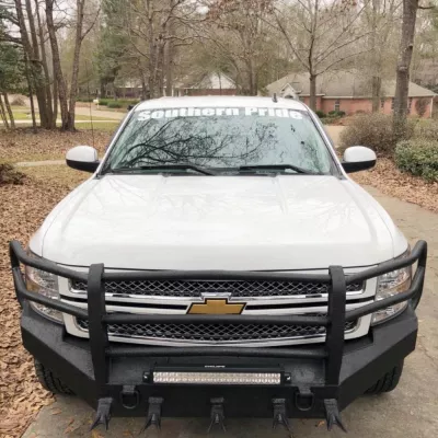 CHEVY 1500 2007.5-2013 with CLASSIC FRONT Weld It Yourself STANDARD installed