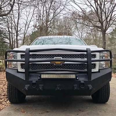 CHEVY 1500 2007.5-2013 with CLASSIC FRONT Weld It Yourself STANDARD installed