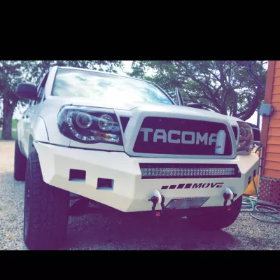 TOYOTA TACOMA 2005-2011 with CLASSIC FRONT Weld It Yourself STANDARD installed