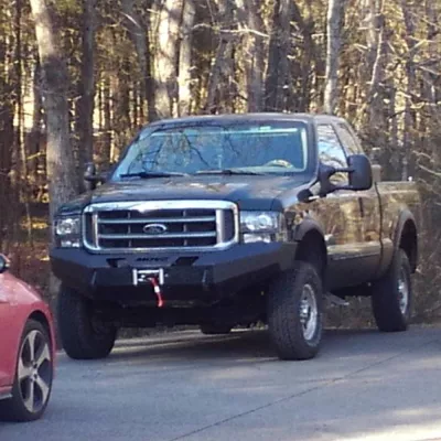 FORD F250-350 1999-2004 with CLASSIC FRONT W.I.Y.KIT OFFROAD installed