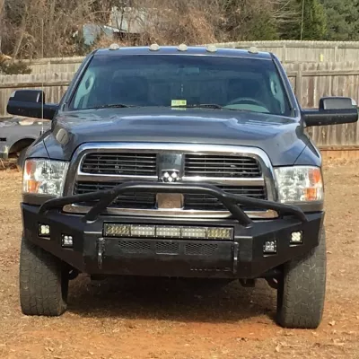 DODGE 2500-3500 2010-2018 with CLASSIC FRONT Weld It Yourself STANDARD installed