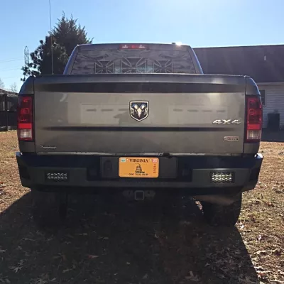 DODGE 2500-3500 2010-2018 with CLASSIC REAR Weld It Yourself STANDARD installed