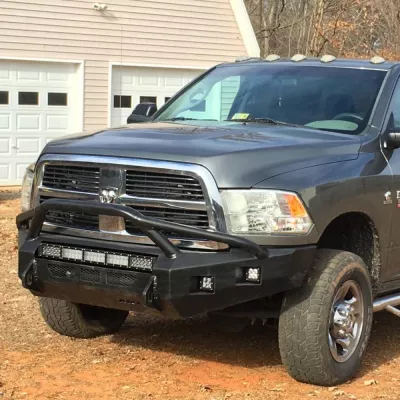 DODGE 2500-3500 2010-2018 with CLASSIC FRONT Weld It Yourself STANDARD installed