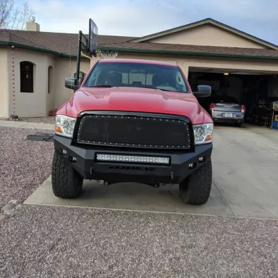 DODGE 1500 2009-2012 with CLASSIC FRONT Weld It Yourself STANDARD installed