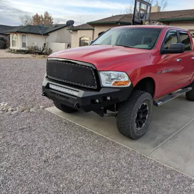 DODGE 1500 2009-2012 with CLASSIC FRONT Weld It Yourself STANDARD installed