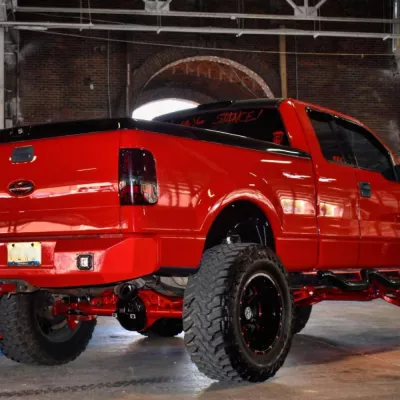 FORD F150 2004-2008 with CLASSIC REAR Weld It Yourself STANDARD installed
