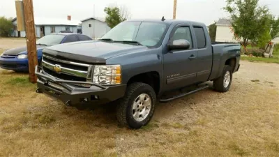 CHEVY 2500-3500HD 2011-2014 with CLASSIC FRONT Weld It Yourself STANDARD installed