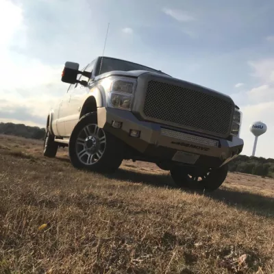 FORD F250-350 2011-2016 with CLASSIC FRONT W.I.Y.KIT STANDARD installed