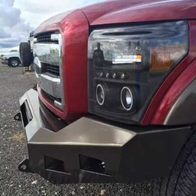FORD F250-350 2011-2016 with CLASSIC FRONT W.I.Y.KIT STANDARD installed