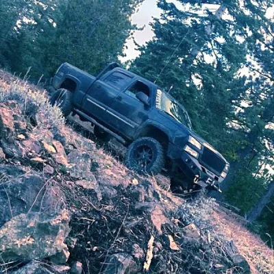CHEVY 1500 2003-2007 with CLASSIC FRONT Weld It Yourself Offroad installed