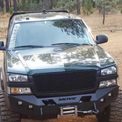 CHEVY 1500 2003-2007 with CLASSIC FRONT Weld It Yourself Offroad installed