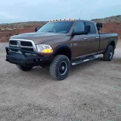 DODGE 2500-3500 2010-2018 with CLASSIC FRONT Weld It Yourself STANDARD installed
