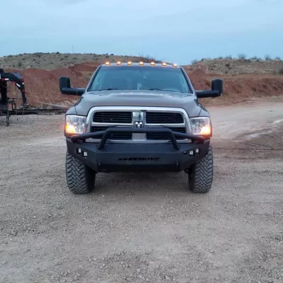 DODGE 2500-3500 2010-2018 with CLASSIC FRONT Weld It Yourself STANDARD installed