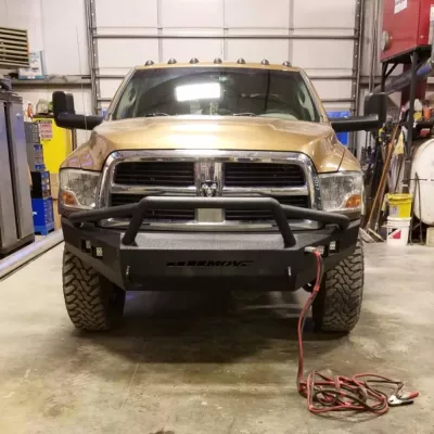DODGE 2500-3500 2010-2018 with CLASSIC FRONT Weld It Yourself STANDARD installed