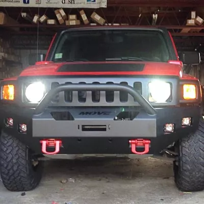 HUMMER H3 2005-2010 with CLASSIC FRONT Weld It Yourself Offroad installed