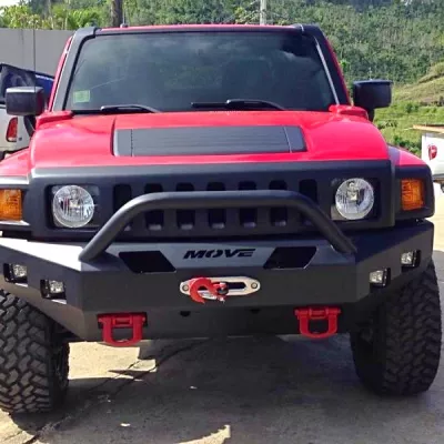 HUMMER H3 2005-2010 with CLASSIC FRONT Weld It Yourself Offroad installed